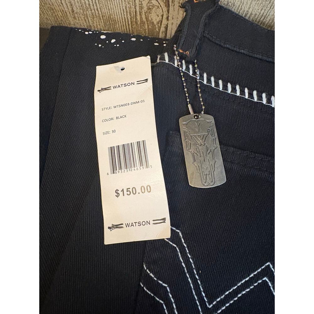 NWT Sz. 30 - Men's Watson Skull Hit Jeans - Picture 3 of 8